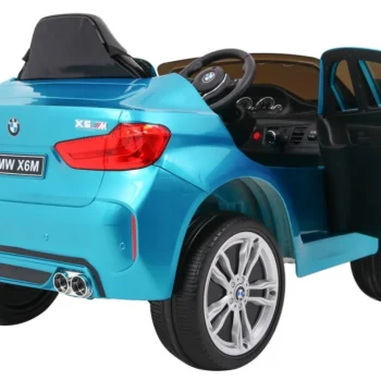 Bmw X6m Električni Automobil, Suv Za Djecu, Plava Boja + Daljinski Upravljač 8