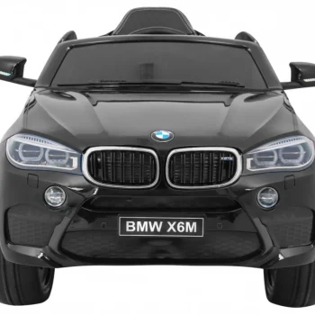 Bmw X6m Električni Automobil Za Djecu Crni Lakirani Suv + Daljinski Upravljač, Crna 3