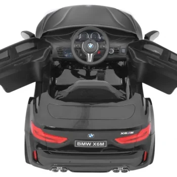 Bmw X6m Električni Automobil Za Djecu Crni Lakirani Suv + Daljinski Upravljač, Crna 9
