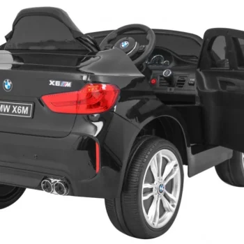 Bmw X6m Električni Automobil Za Djecu Crni Mat Suv + Daljinski Upravljač, Crna 10
