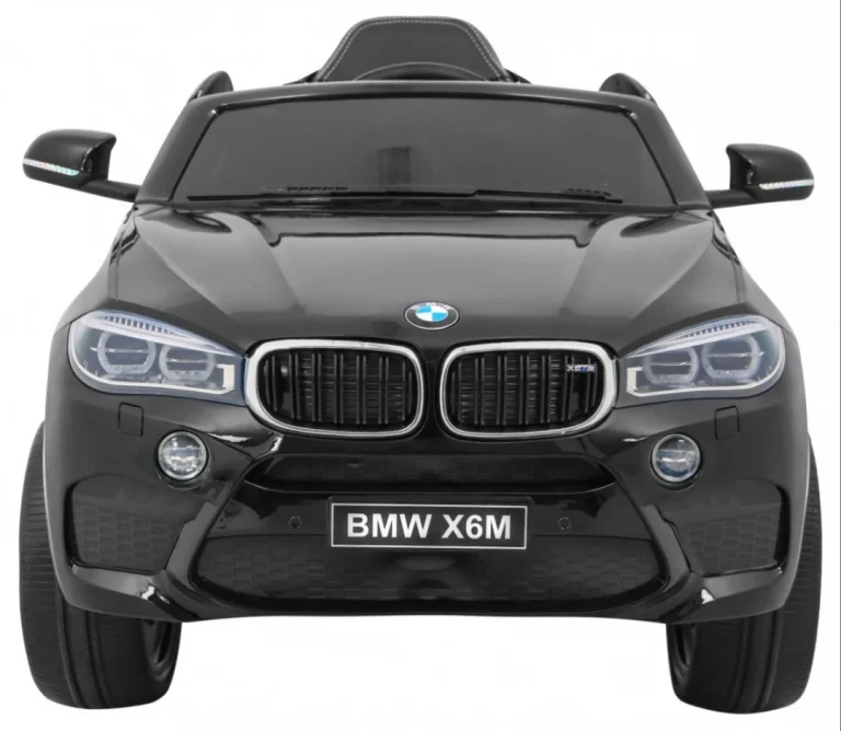Bmw X6m Električni Automobil Za Djecu Crni Mat Suv + Daljinski Upravljač, Crna 3