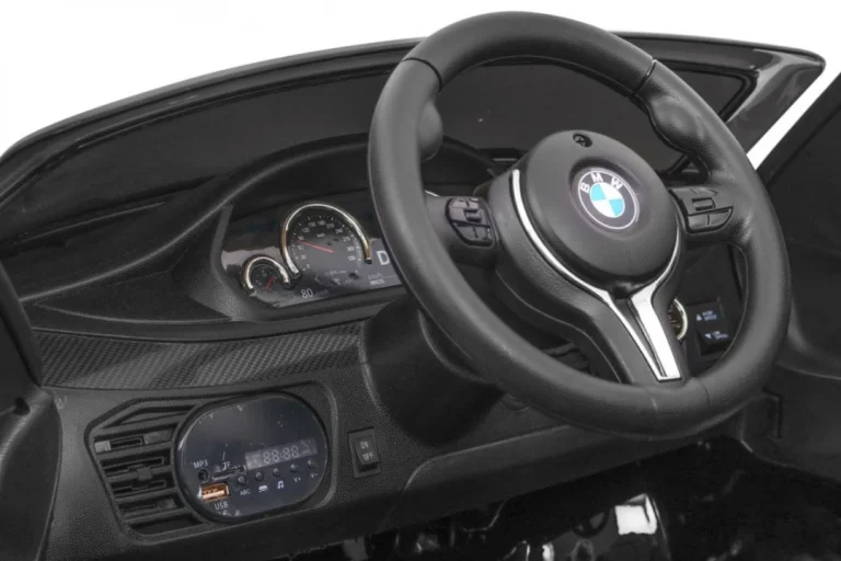 Bmw X6m Električni Automobil Za Djecu Crni Mat Suv + Daljinski Upravljač, Crna 7