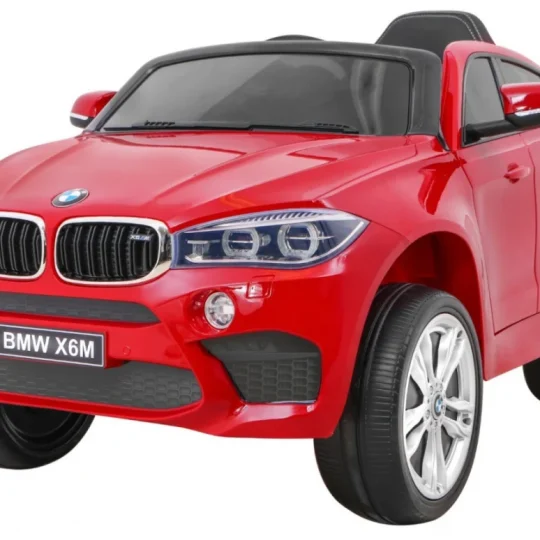 Bmw X6m Električni Automobil Za Djecu, Crveni Suv + Daljinski Upravljač, Crvena 1