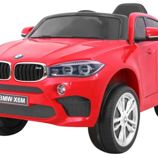 Bmw X6m Električni Automobil Za Djecu Crveni Suv + Daljinski Upravljač, Crvena 1