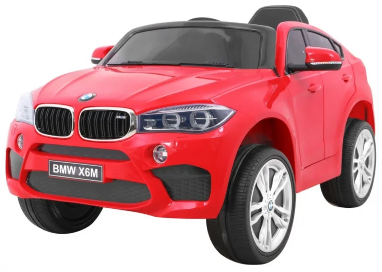 Bmw X6m Električni Automobil Za Djecu Crveni Suv + Daljinski Upravljač, Crvena 1