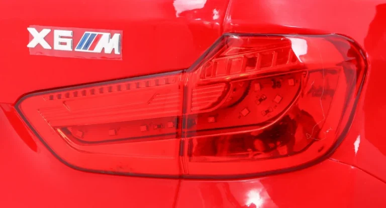 Bmw X6m Električni Automobil Za Djecu Crveni Suv + Daljinski Upravljač, Crvena 10