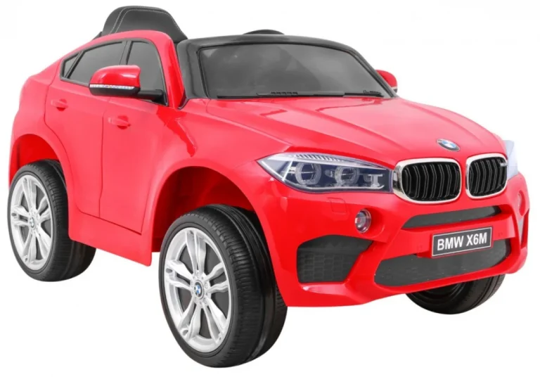 Bmw X6m Električni Automobil Za Djecu Crveni Suv + Daljinski Upravljač, Crvena 11