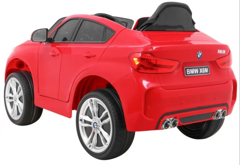 Bmw X6m Električni Automobil Za Djecu Crveni Suv + Daljinski Upravljač, Crvena 12
