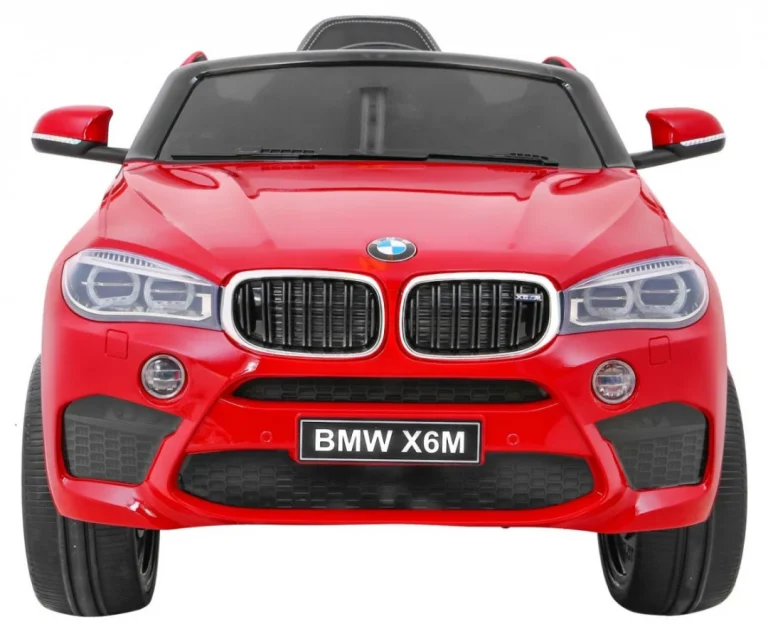 Bmw X6m Električni Automobil Za Djecu, Crveni Suv + Daljinski Upravljač, Crvena 3