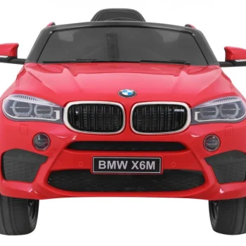 Bmw X6m Električni Automobil Za Djecu Crveni Suv + Daljinski Upravljač, Crvena 3