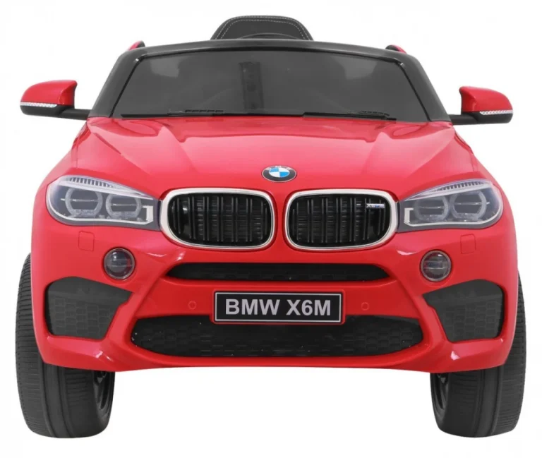 Bmw X6m Električni Automobil Za Djecu Crveni Suv + Daljinski Upravljač, Crvena 3