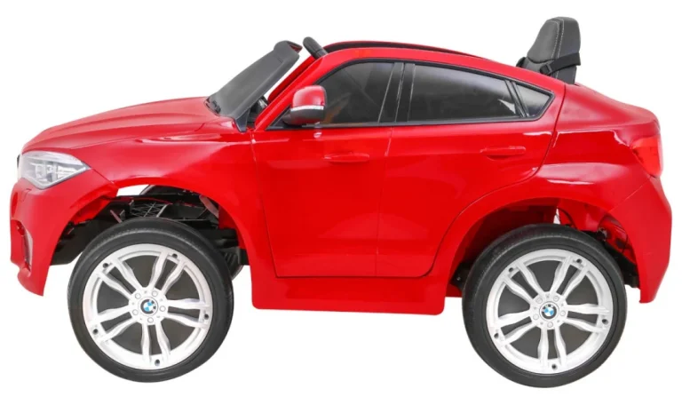 Bmw X6m Električni Automobil Za Djecu, Crveni Suv + Daljinski Upravljač, Crvena 4