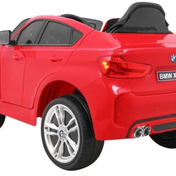 Bmw X6m Električni Automobil Za Djecu Crveni Suv + Daljinski Upravljač, Crvena 4