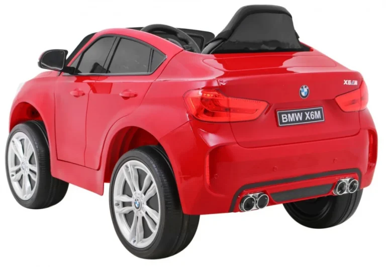 Bmw X6m Električni Automobil Za Djecu, Crveni Suv + Daljinski Upravljač, Crvena 5