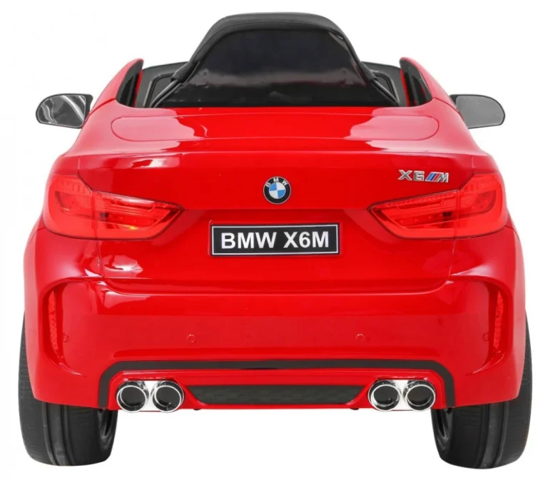 Bmw X6m Električni Automobil Za Djecu, Crveni Suv + Daljinski Upravljač, Crvena 6