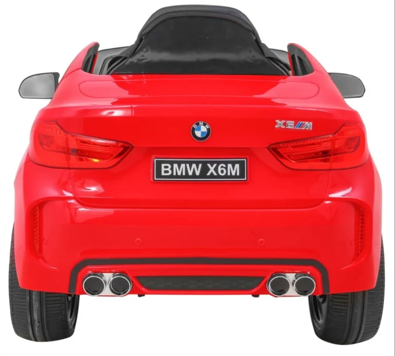 Bmw X6m Električni Automobil Za Djecu Crveni Suv + Daljinski Upravljač, Crvena 7