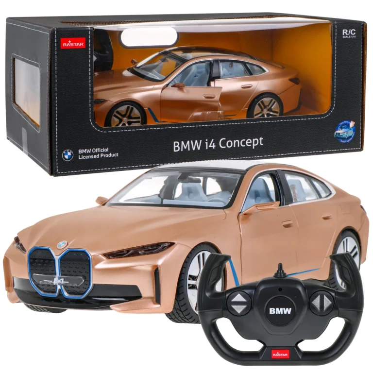 Bmw I4 Concept Rastar Model 1:14 Automobil Na Daljinsko Upravljanje + Daljinski Upravljač 1