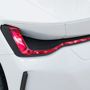 Bmw I4 Dječji Automobil Na Baterije, Bijeli + Spori Start + Eva + Eko Koža + Audio Led, Bijela 18