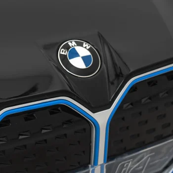 Bmw I4 Dječji Automobil Na Baterije, Crni + Spori Start + Eva + Eko Koža + Audio Led, Crna 16