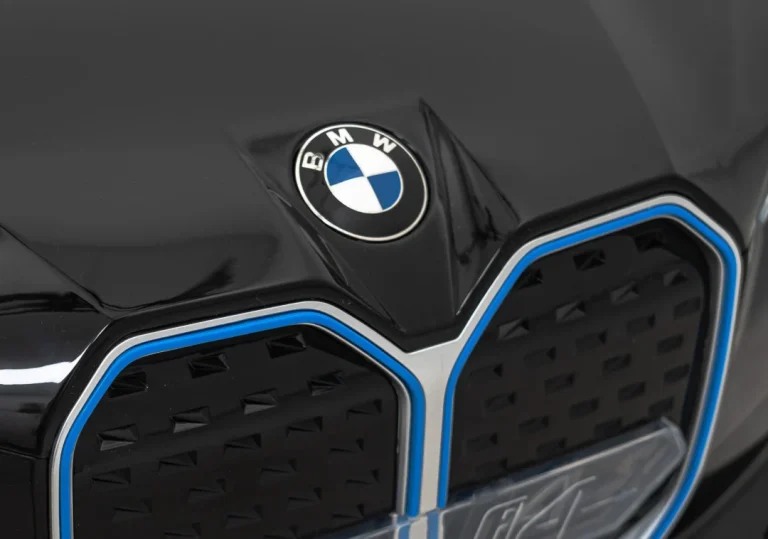 Bmw I4 Dječji Automobil Na Baterije, Crni + Spori Start + Eva + Eko Koža + Audio Led, Crna 16