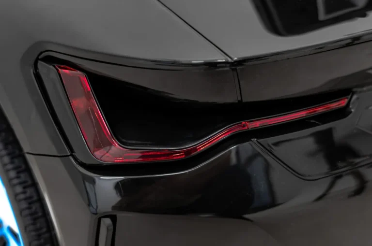 Bmw I4 Dječji Automobil Na Baterije, Crni + Spori Start + Eva + Eko Koža + Audio Led, Crna 18