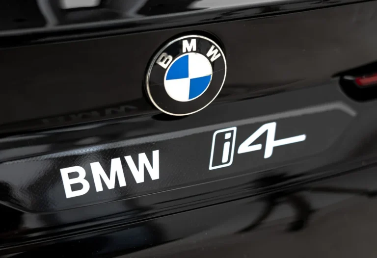 Bmw I4 Dječji Automobil Na Baterije, Crni + Spori Start + Eva + Eko Koža + Audio Led, Crna 19