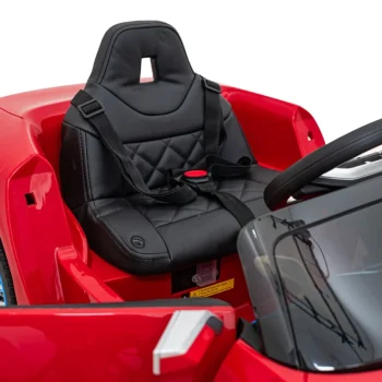 Bmw I4 Dječji Automobil Na Baterije, Crveni + Spori Start + Eva + Eko Koža + Audio Led, Crvena 16