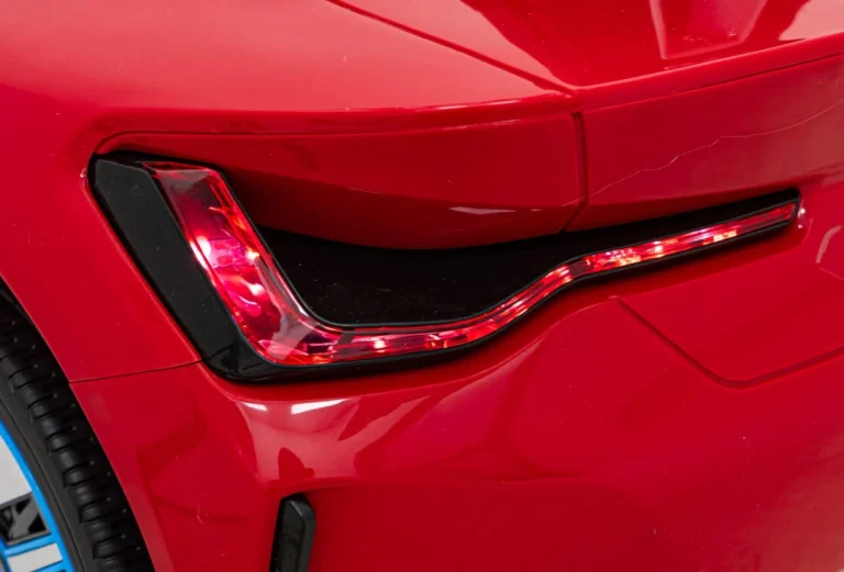 Bmw I4 Dječji Automobil Na Baterije, Crveni + Spori Start + Eva + Eko Koža + Audio Led, Crvena 20