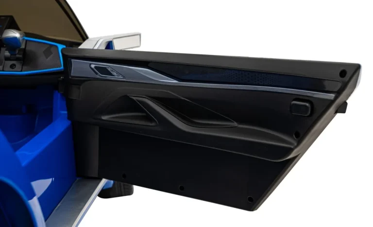 Bmw I4 Dječji Automobil Na Baterije, Plavi + Spori Start + Eva + Eko Koža + Audio Led, Plava 19