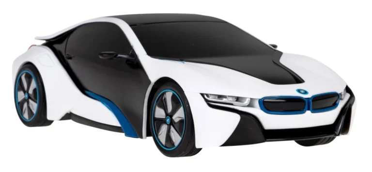 Bmw I8 Rastar Model 1:24 Varijabilna Boja Karoserije + Led Svjetla + 2,4 Ghz Daljinski, Bijela 2