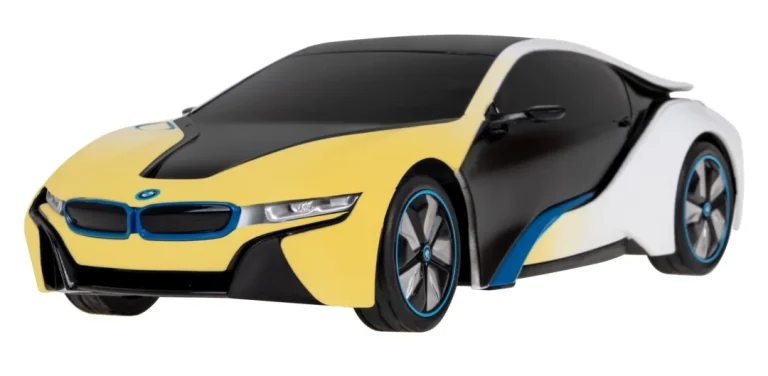 Bmw I8 Rastar Model 1:24 Varijabilna Boja Karoserije + Led Svjetla + 2,4 Ghz Daljinski, Bijela 3