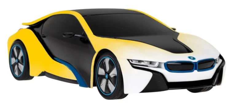 Bmw I8 Rastar Model 1:24 Varijabilna Boja Karoserije + Led Svjetla + 2,4 Ghz Daljinski, Bijela 6