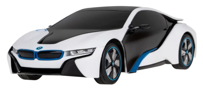 Bmw I8 Rastar Model 1:24 Varijabilna Boja Karoserije + Led Svjetla + 2,4 Ghz Daljinski, Bijela 7