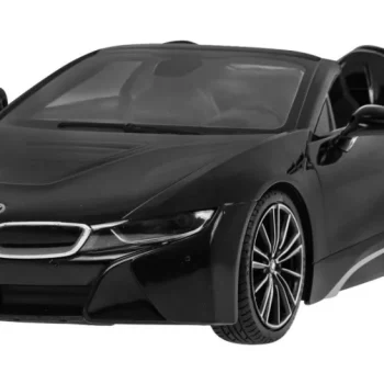 Bmw I8 Roadster Crni Rastar Model 1:12 Automobil Na Daljinsko Upravljanje + 2,4 Ghz Daljinski, Crna 2