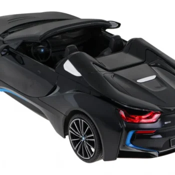 Bmw I8 Roadster Crni Rastar Model 1:12 Automobil Na Daljinsko Upravljanje + 2,4 Ghz Daljinski, Crna 3