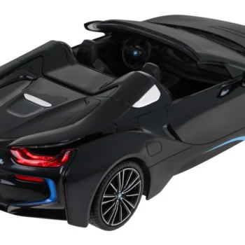 Bmw I8 Roadster Crni Rastar Model 1:12 Automobil Na Daljinsko Upravljanje + 2,4 Ghz Daljinski, Crna 4