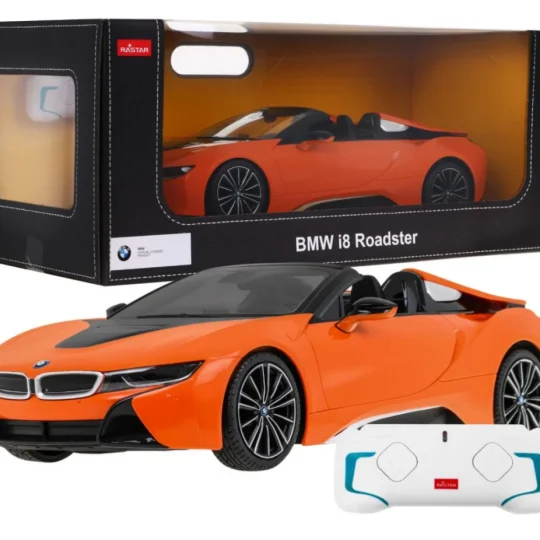 Bmw I8 Roadster Narančasti Rastar Model 1:12 Automobil Na Daljinsko Upravljanje + 2,4 Ghz Daljinski 1