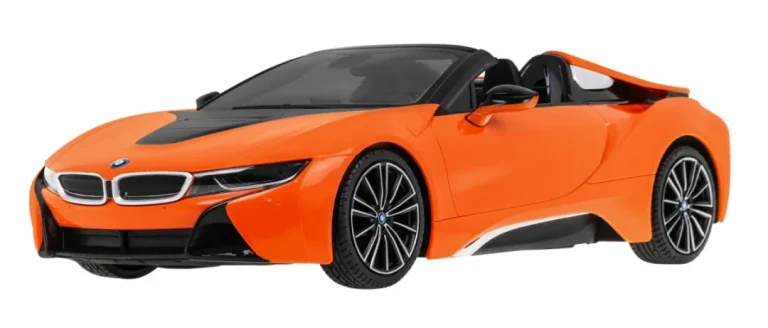 Bmw I8 Roadster Narančasti Rastar Model 1:12 Automobil Na Daljinsko Upravljanje + 2,4 Ghz Daljinski 2