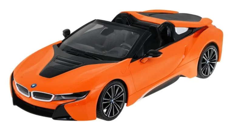 Bmw I8 Roadster Narančasti Rastar Model 1:12 Automobil Na Daljinsko Upravljanje + 2,4 Ghz Daljinski 3