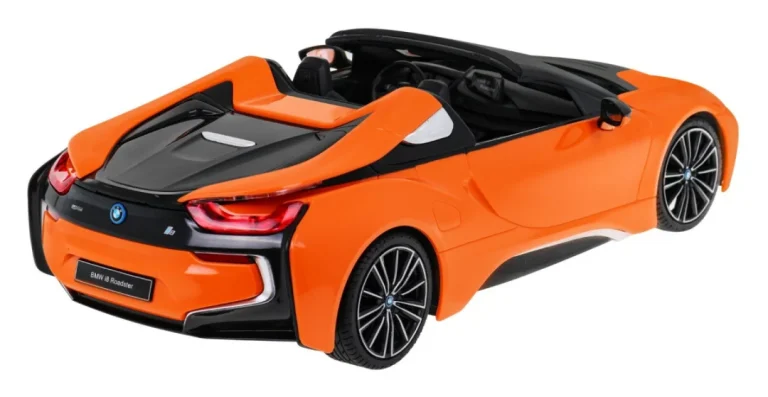 Bmw I8 Roadster Narančasti Rastar Model 1:12 Automobil Na Daljinsko Upravljanje + 2,4 Ghz Daljinski 5