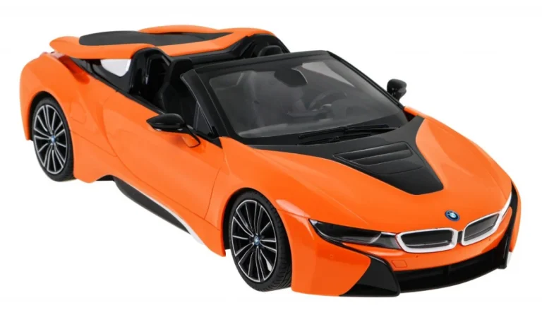 Bmw I8 Roadster Narančasti Rastar Model 1:12 Automobil Na Daljinsko Upravljanje + 2,4 Ghz Daljinski 7