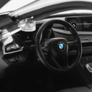 Bmw I8 Bijeli Rastar Model 1:14 Automobil Na Daljinsko Upravljanje + 2,4 Ghz Daljinski, Bijela 4