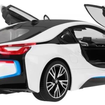 Bmw I8 Bijeli Rastar Model 1:14 Automobil Na Daljinsko Upravljanje + 2,4 Ghz Daljinski, Bijela 5