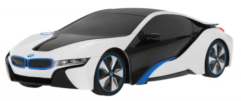 Bmw I8 Bijeli Rastar Model 1:24 Automobil Na Daljinsko Upravljanje + 2,4 Ghz Daljinski, Bijela 2