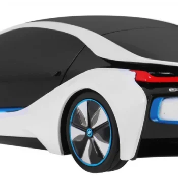 Bmw I8 Bijeli Rastar Model 1:24 Automobil Na Daljinsko Upravljanje + 2,4 Ghz Daljinski, Bijela 3