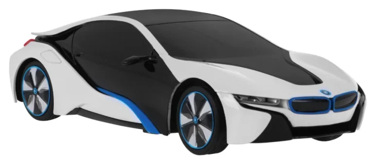 Bmw I8 Bijeli Rastar Model 1:24 Automobil Na Daljinsko Upravljanje + 2,4 Ghz Daljinski, Bijela 6