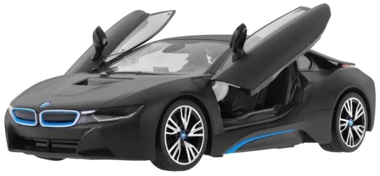 Bmw I8 Crni Rastar Model 1:14 Automobil Na Daljinsko Upravljanje + 2,4 Ghz Daljinski Upravljač, Crna 2