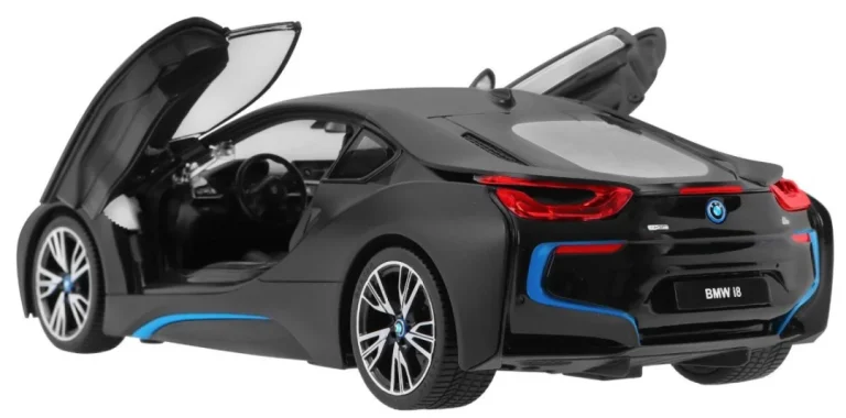 Bmw I8 Crni Rastar Model 1:14 Automobil Na Daljinsko Upravljanje + 2,4 Ghz Daljinski Upravljač, Crna 3