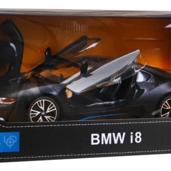 Bmw I8 Crni Rastar Model 1:14 Automobil Na Daljinsko Upravljanje + 2,4 Ghz Daljinski Upravljač, Crna 8