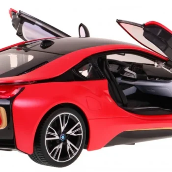 Bmw I8 Crveni Rastar Model 1:14 Automobil Na Daljinsko Upravljanje + 2,4 Ghz Daljinski, Crvena 4